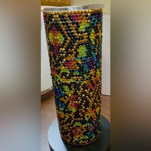 Colorful 20oz Rhinestone Tumbler